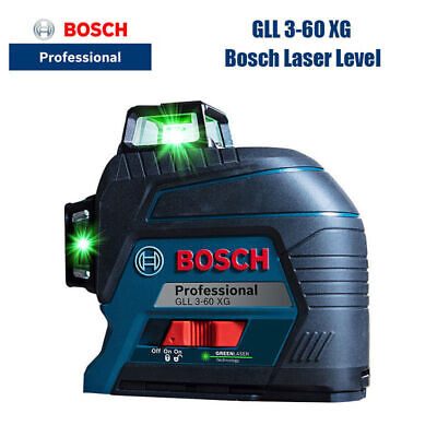 Bosch Laser Level GLL3-60XG 360 Grad Hochpräzises Grünes Licht 12 Line Level