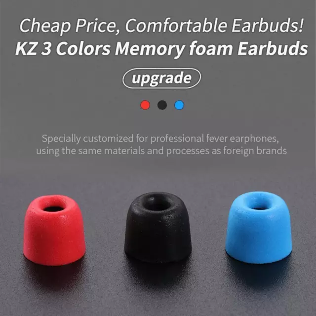 For Earphone Headphones In-Ear Eartips Ear Tips Memory Foam Ear Pads