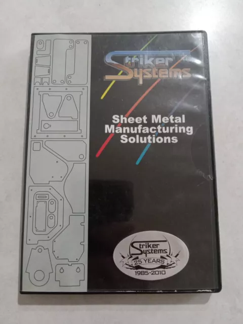 Striker Systems 2011 Sheet Metal CAD CAM & Nesting Software Version 2011.0.1