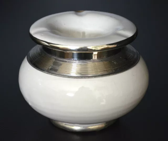 cendrier Marocain blanc anti-fumée décoration Maroccan ashtray ceramic smoking