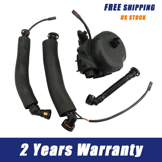 CRANKCASE VENT VALVE PCV Valve Oil Separator Kit (4pcs) For BMW N52