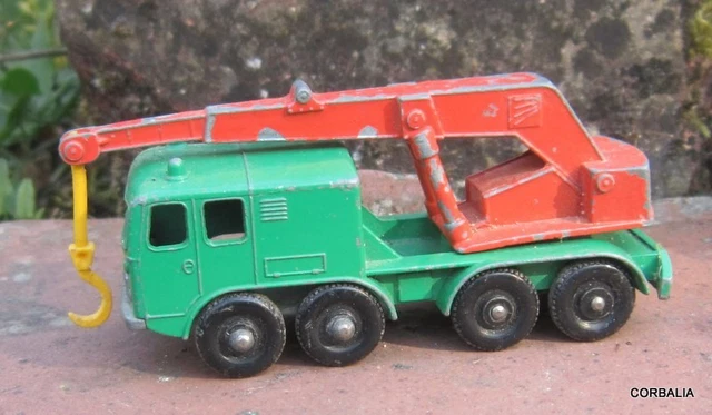 Lesney Matchbox Serie 30, 8 Wheel Crane (Gebraucht) in Jona für CHF 3