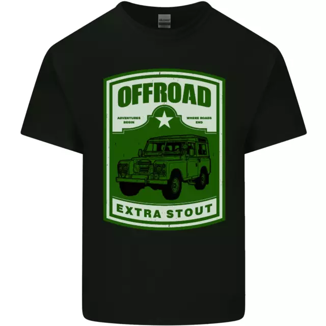 T-shirt da uomo in cotone Offroad Extra Stout 4X4 Offroading Off Road