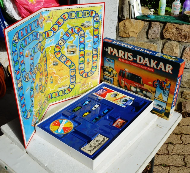Jeu De Société Vintage MB – Le Paris Dakar – Édition 1985 Complet