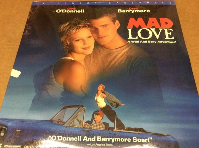 Mad Love Laserdisc LD Barrymore, O'Donnell BRAND NEW