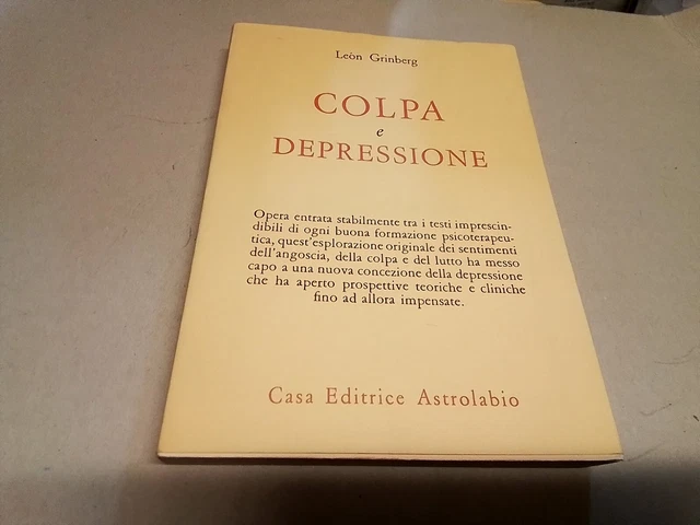 Colpa e depressione - Grinberg Leon, 11n23