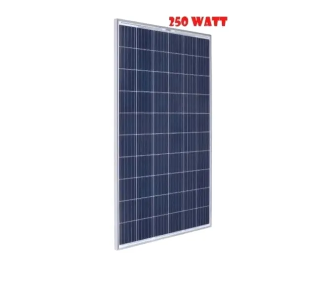 PANNELLO 250w SOLARE IMPIANTO  FOTOVOLTAICO  CASE CAMPER BAITE ACCUMULO