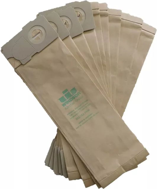 Windsor Versamatic Micro Filter Style 2003 Upright Vacuum Cleaner Bags 9 Pack