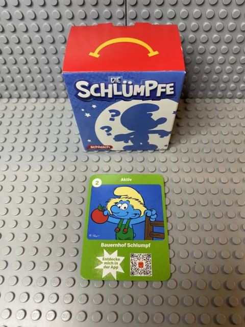 Mc Donalds Happy Meal Spielzeug 2022 - Die Schlümpfe von Schleich Nr.2 Neu & OVP