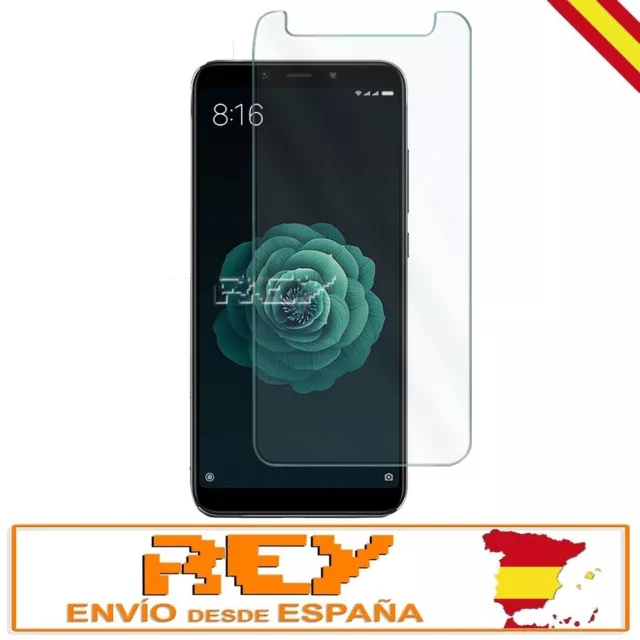 Protector Pantalla XIAOMI MI 6X / MI A2 Cristal Templado Toallitas p226 vr