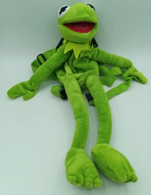 The Muppets Kermit The Frog Soft Plush Backpack Bag 2012. NEW SEALED   FREE P&P
