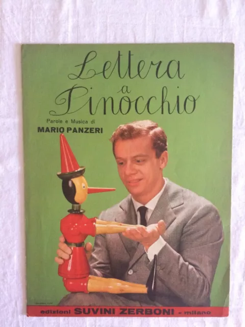 Lettera a pinocchio testo canzone