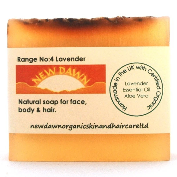 ECZEMA, DERMATITIS, ITCHY SKIN, RASH relief Organic Soap for Face