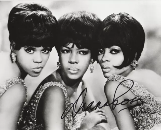 Diana Ross Legendary Singer “Supremes” Signed Photo