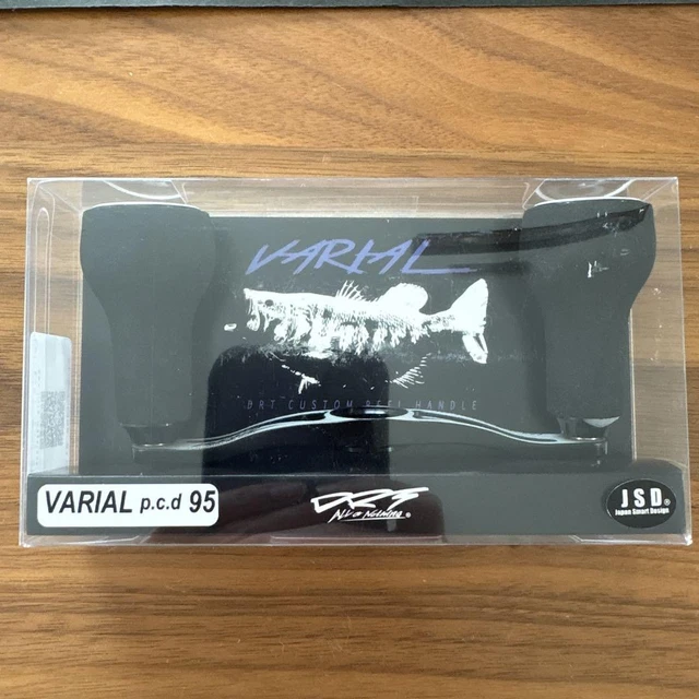 DRT VARIAL p.c.d. 87 95 100 BLACK×WHITE DRT VARIAL HANDLE VARIAL p.c.d 95 black white knob Fishing