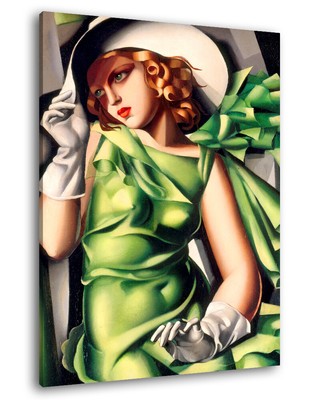 Senza cornice 40x60cm Stampa su tela Artista Pittura Tamara de Lempicka Riproduzione di opere d'arte classiche Riproduzione Poster   Immagini a parete per la decorazione domestica 15.7 x 23.6 