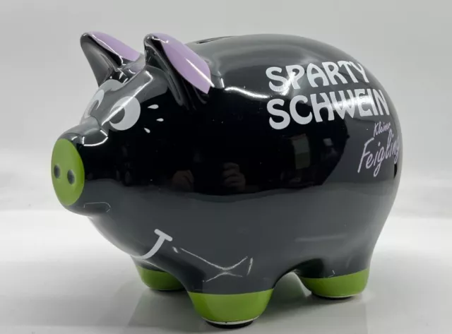 Kleiner Feigling, Sparschwein, Spartopf, Party Sparschwein "DAS SPARTY SCHWEIN"