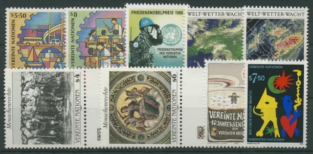 UNO Wien Jahrgang 1989 komplett postfrisch (G14441)
