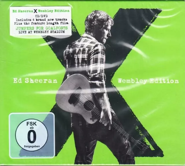 Ed Sheeran : X - Wembley Edition - Cd / Dvd -Neu - Noch Verschweisst