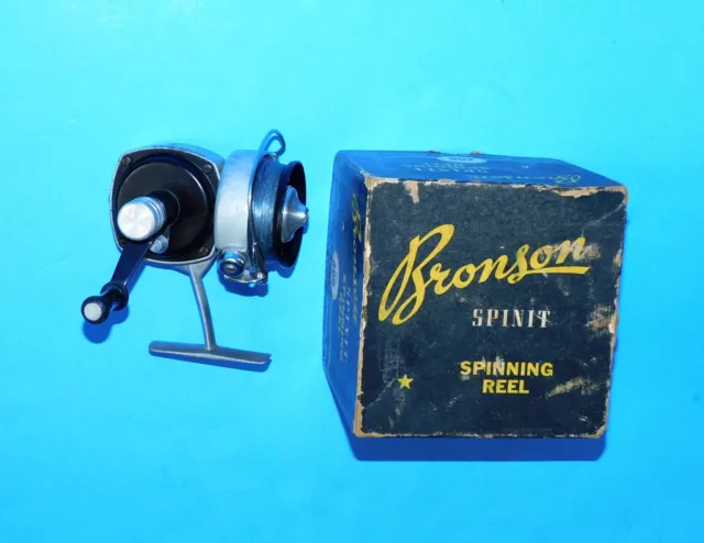 VINTAGE 1950'S BRONSON SPINIT SPINNING REEL NO. 400 FISHING