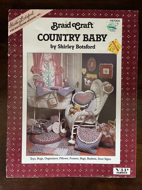 Telas VIP artesanales ""Country Baby"" de Shirley Botsford #87000 1988