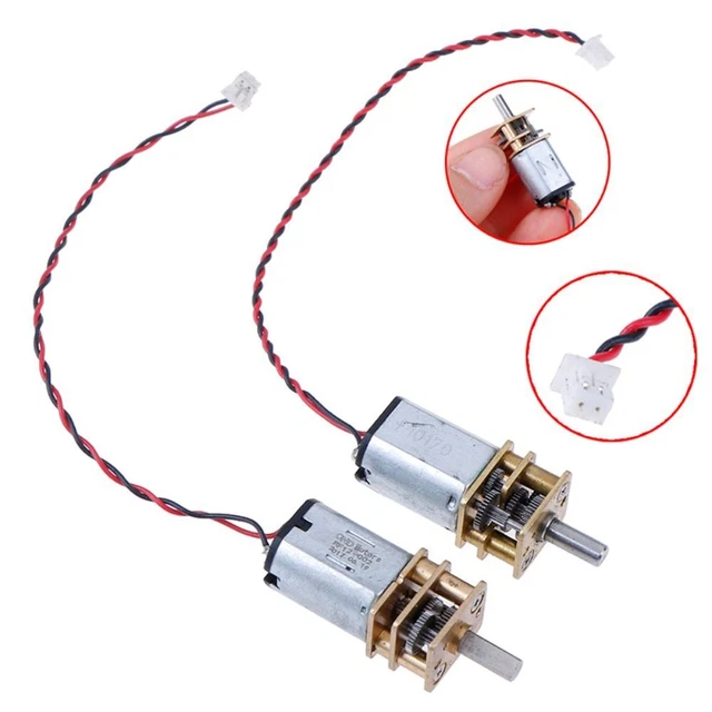 lente Boîte de vitesses de réduction Moteur à engrenages DC 3V-6V Micro N20
