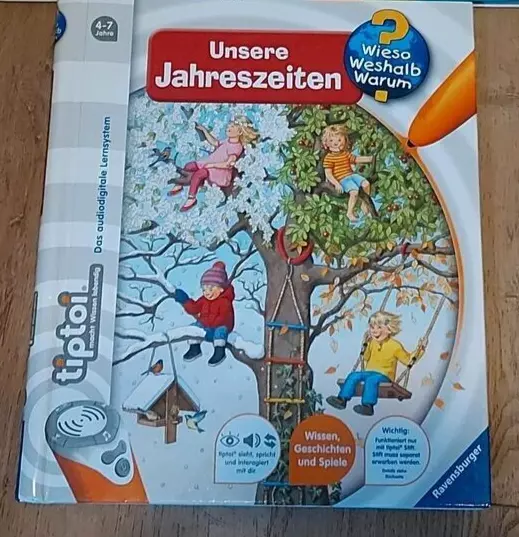 Tiptoi Buch, Ravensburger, Unsere Jahreszeiten