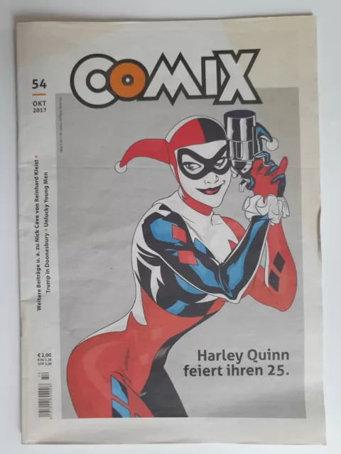 Comix Nr. 54 - Okt / 2017 - Comic Heft Magazin - Harley Quinn - JNK - sehr gut