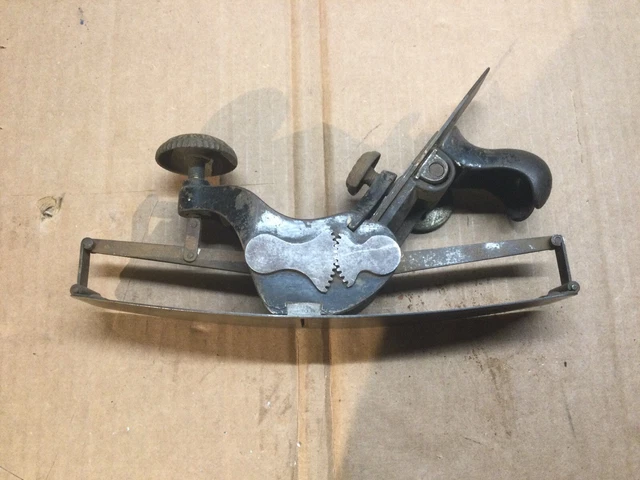 Vintage Stanley Circular Compass Plane No. 113, 3 Patent Dates To  1892, Nice!