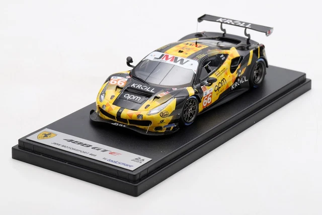 Miniature voiture auto 1:43 Looksmart Ferrari 488 GTE Evo 2021 Racing Véhicules