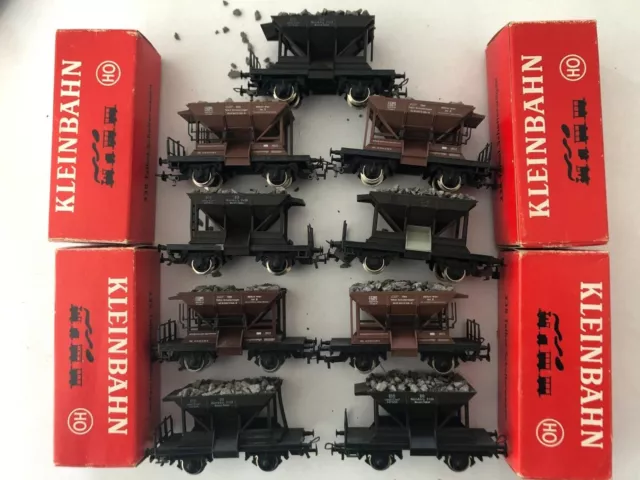 Kleinbahn H0 361/335 Güterwagen 3/9 Stk Talbot Schotterwagen gebr. zum Teil OPV 3
