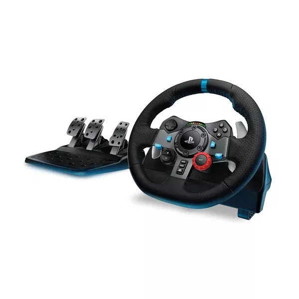 Logitech G29 Driving Force Racing Wheel for PS5/PS4/PC - Black