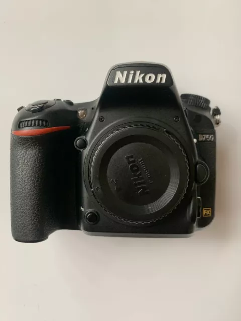 Nikon D750 DSLR Camera Body Only |Excellent Near Mint Battery Box 67k Shutter