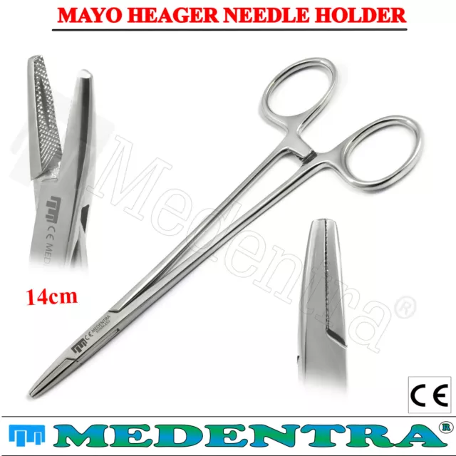 Medentra Pet Grooming Dog Ear Hair Puller Forceps Hair Pulling Tweezers 14cm CE