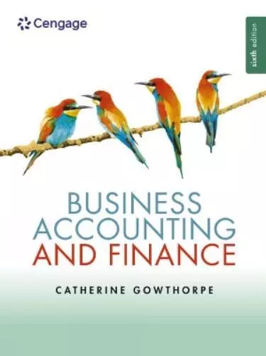 Catherine Gowthorpe Business Accounting & Finance (Poche)