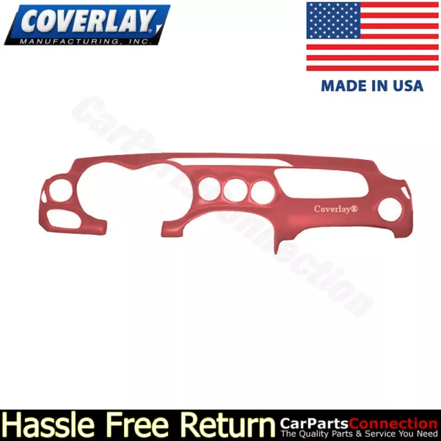 Coverlay - Dash Board Cover Red 18-402-RD For 99-05 Pontiac Grand Am