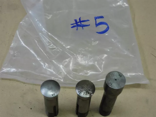 South Bend 1A Collet Blanks 3pcs in the lot LOT # 5