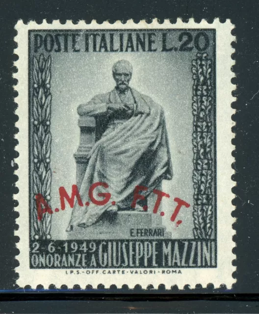 AMG-FTT Trieste MH: Scott #45 20L Giuseppe MAZZINI CV$14+
