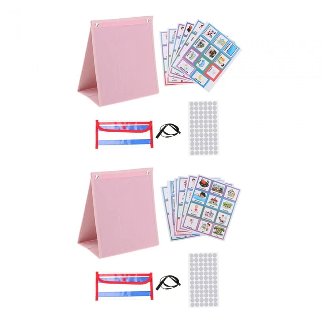 Planning Tâches Quotidiennes 2 Tableaux Checklist Tâches Quotidiennes - Enfant/Adultes - Avec Papier Vierge - Planning Familial, Bureau Tableau Corvées Enfants