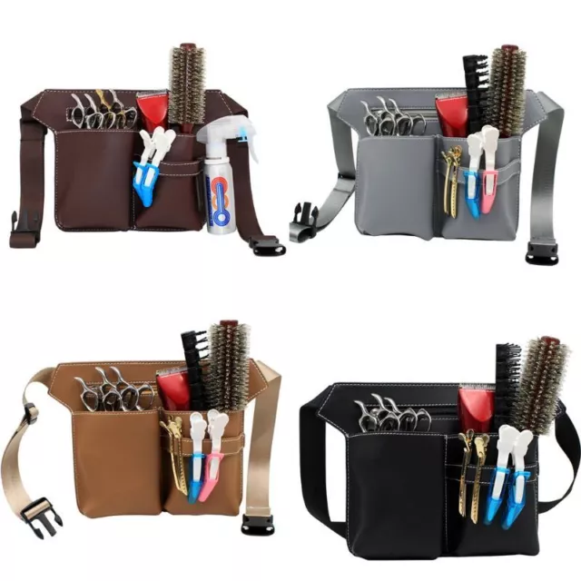 Professional Barber Scissors Bag Waist Pack Pouch Hairdressing Hair Salon Tool