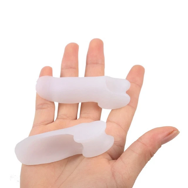Poco separadores de dedo del pie extensor corrector protección pedicura alta calidad