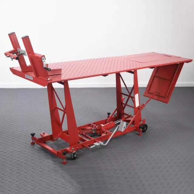 Biketek Hydraulic Motorcycle Workshop Lift Table Heavy Duty Ce Approved 2