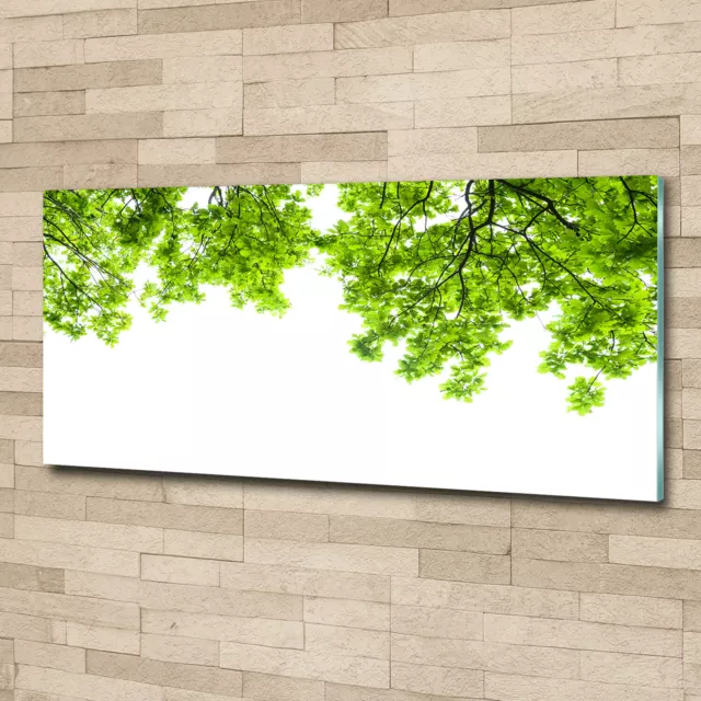 Imagen Pintura De La Pared Decoración Hogar 125x50 hojas de roble
