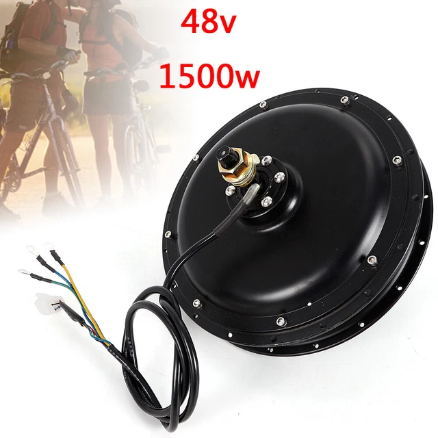 FAT EBIKE HUB Motor 48V 1500W Brushless Bike Rear Wheel Drive Hub Motor