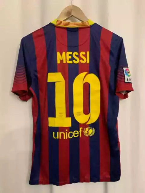 Neymar JR FC BARCELONA 2014-2015 Home S Football Shirt Jersey Camiseta