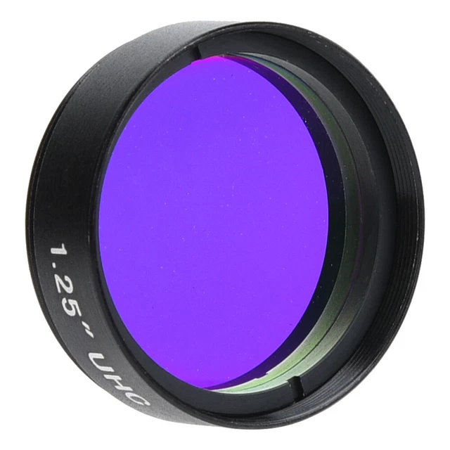 1,25 pulgadas 31,7 mm filtro UHC lente de inhibición de la contaminación lumínica telescopio astronómico EUG