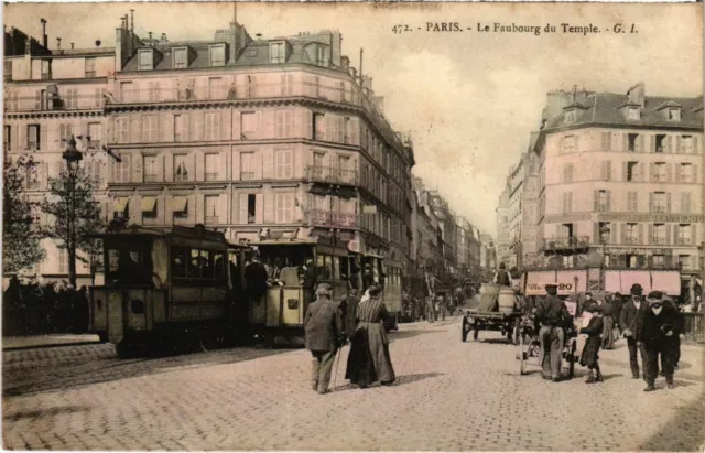 CPA PARIS 10e - Le Faubourg du Temple (78633)