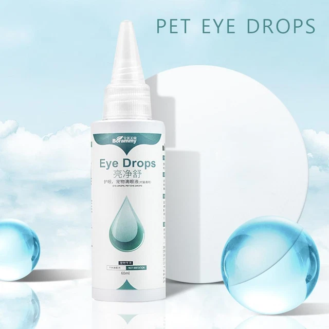 Gotas para ojos de mascota | Promueve la claridad visual en animales cataratas hasta lágrimas limpias F5M8