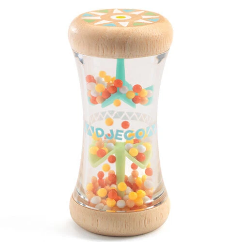 BABY PLUI Djeco Colorful Handled Shaker