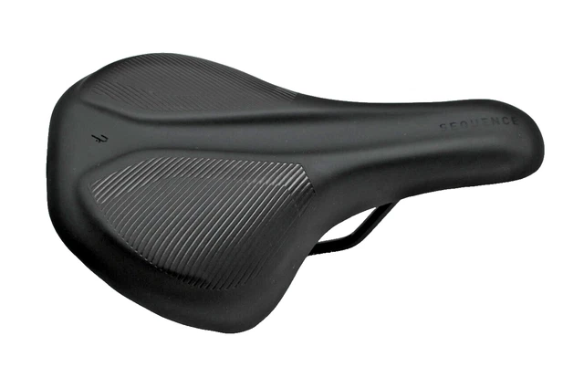 Selle Vélo Cube Natural Fit Sequence - Confort Mousse Mémoire - Verte - 16x25cm